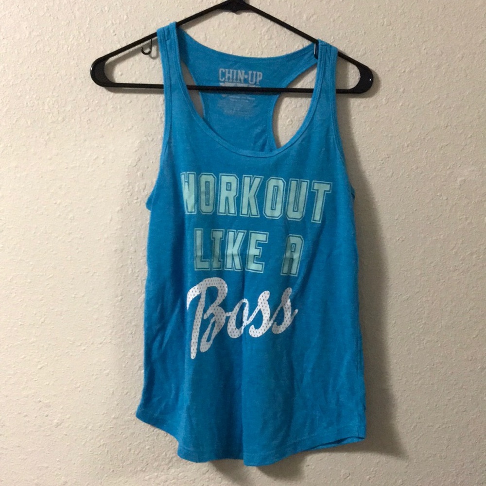 Workout Like A Boss Cute Workout Tank